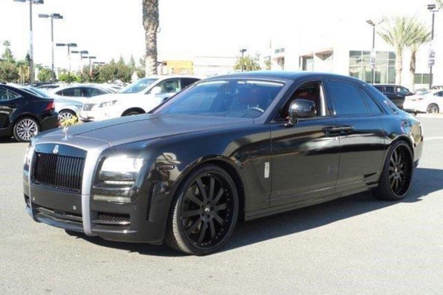 Rolls-Royce Ghost in Black on Forgiato Wheels (Concavo) '2016